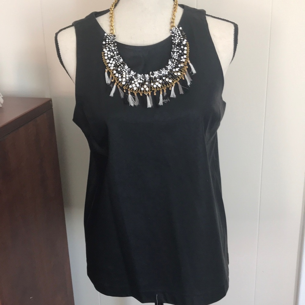 NWT Boutique Buddy Love pleather top